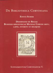 Dissertatio de Regiae Budensis bibliothecae...